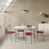 Mesa fija de cocina o comedor con encimera resistente - Modelo Volvoreta fija - Imagen 3